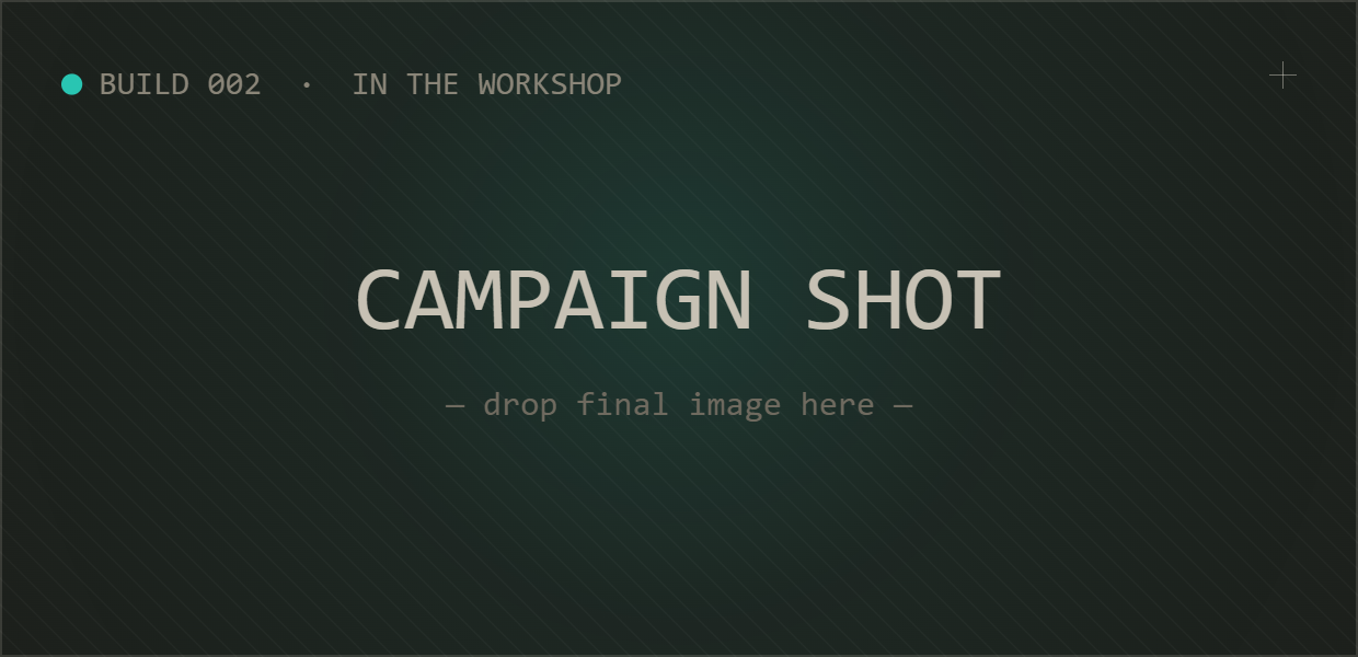 Build 002 — Campaign placeholder